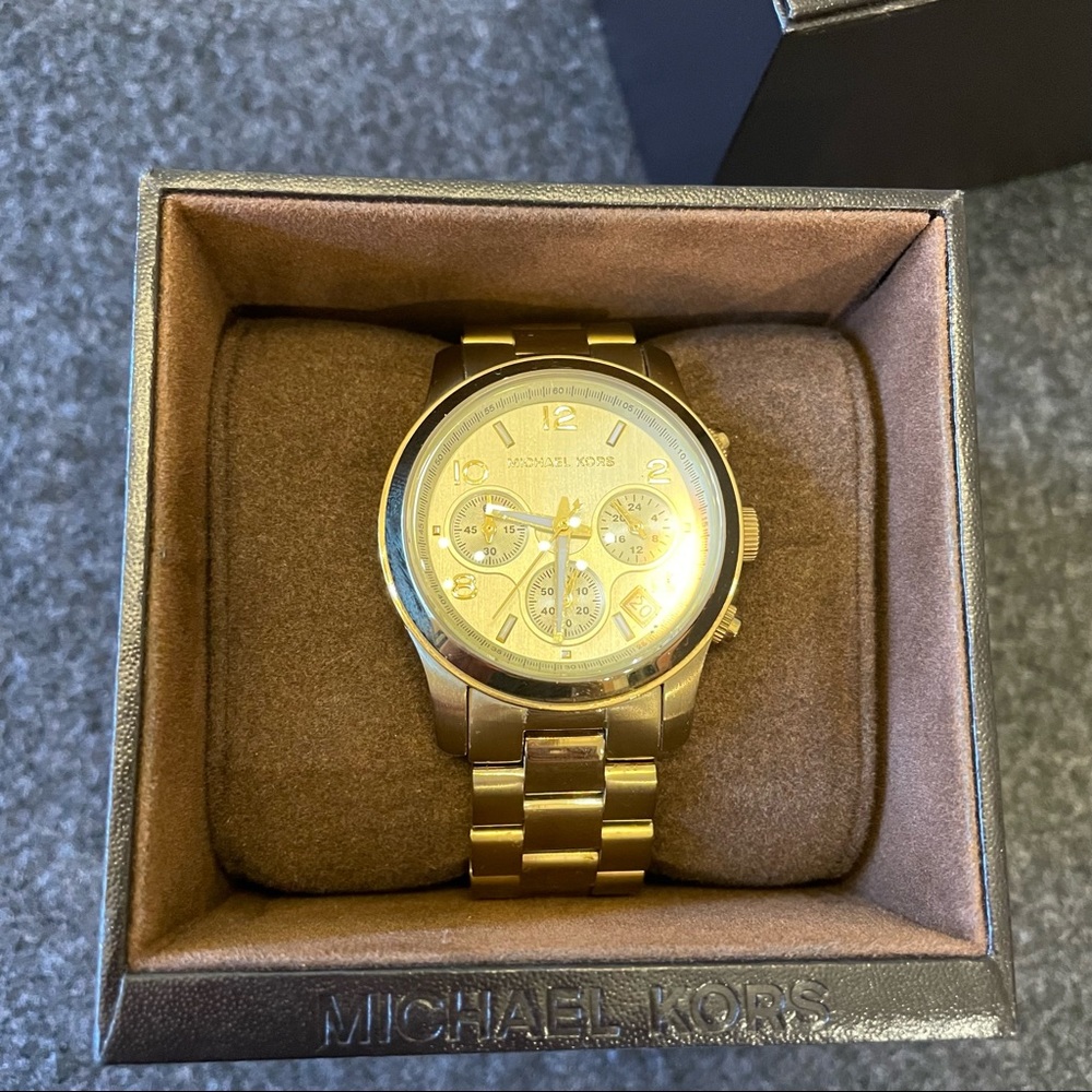 Michael Kors Gold Bracelet Watch